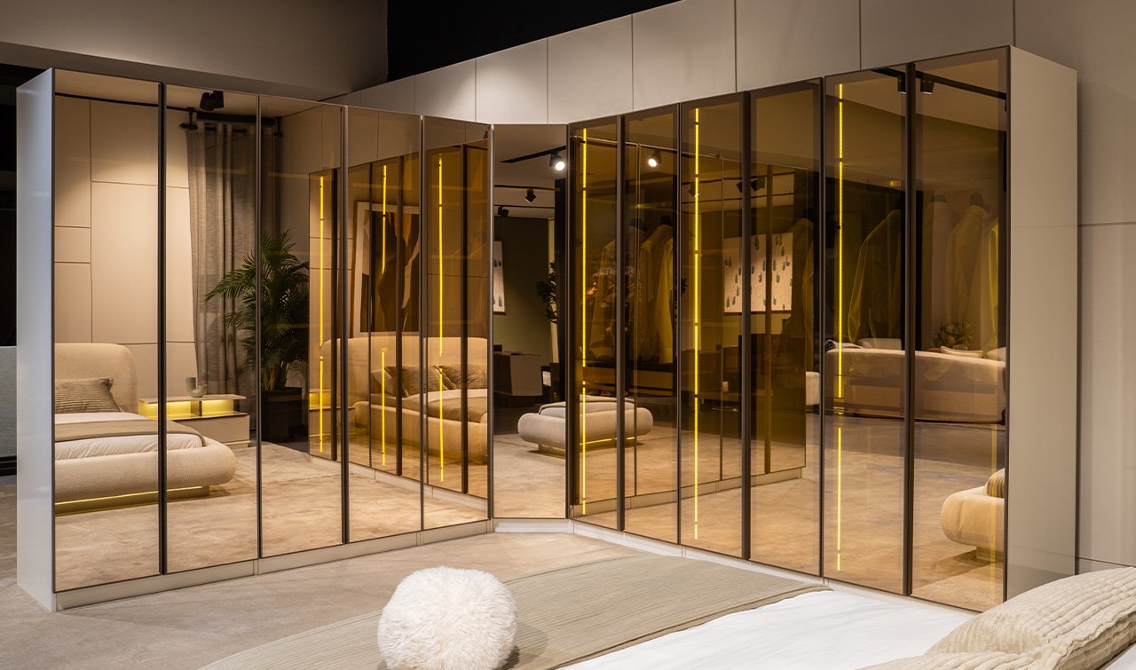 Latte Giyinme Odası - Köşe Dolap