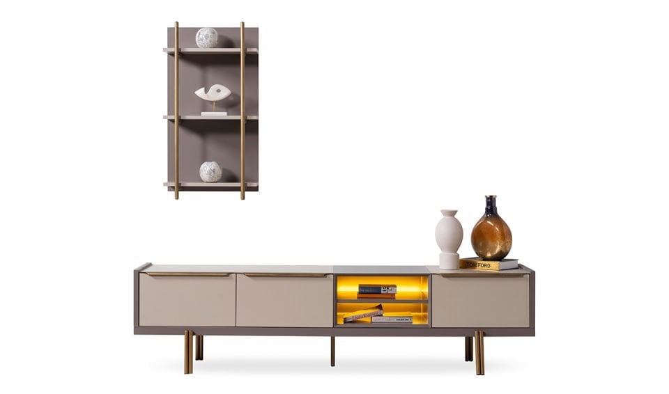 İnci Tv Ünitesi | Bej