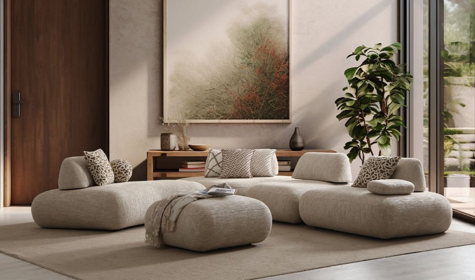 Nora Modüler Köşe Koltuk