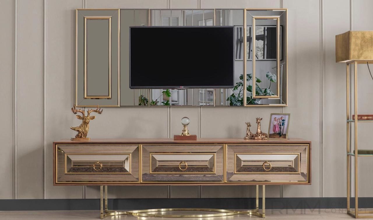 Grande Şömineli TV Ünitesi