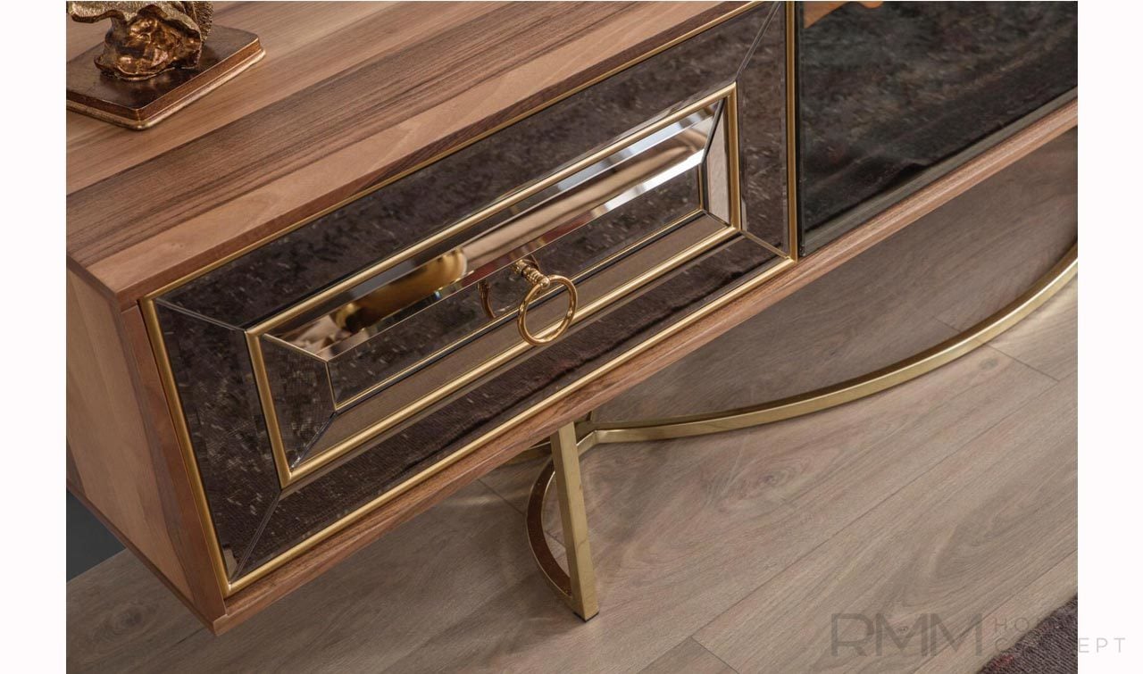 Grande Şömineli TV Ünitesi