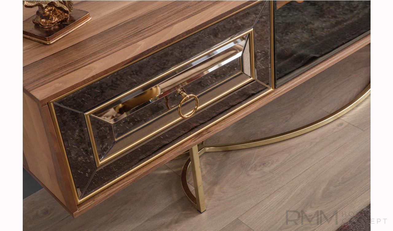 Grande Şömineli TV Ünitesi