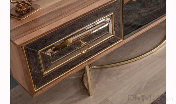 Grande Şömineli TV Ünitesi