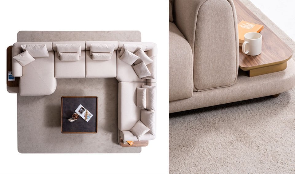 Santorini Köşe Koltuk Medium