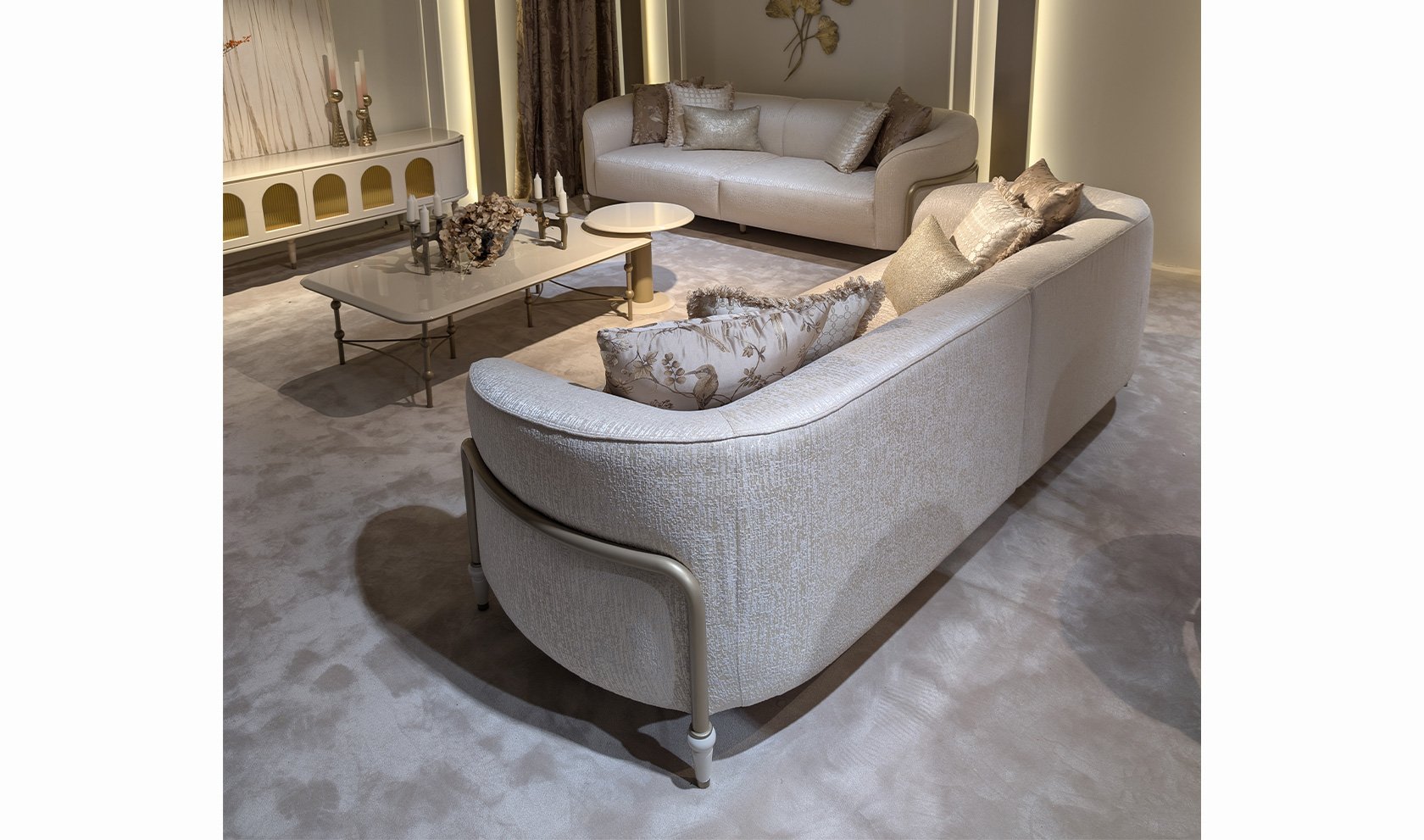 Zenith Koltuk Takımı Krem