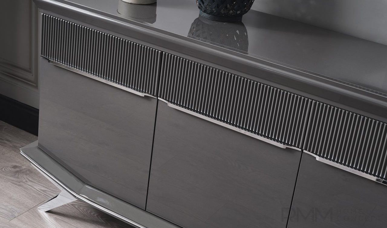 Asya Gümüş Yemek Odası Takımı