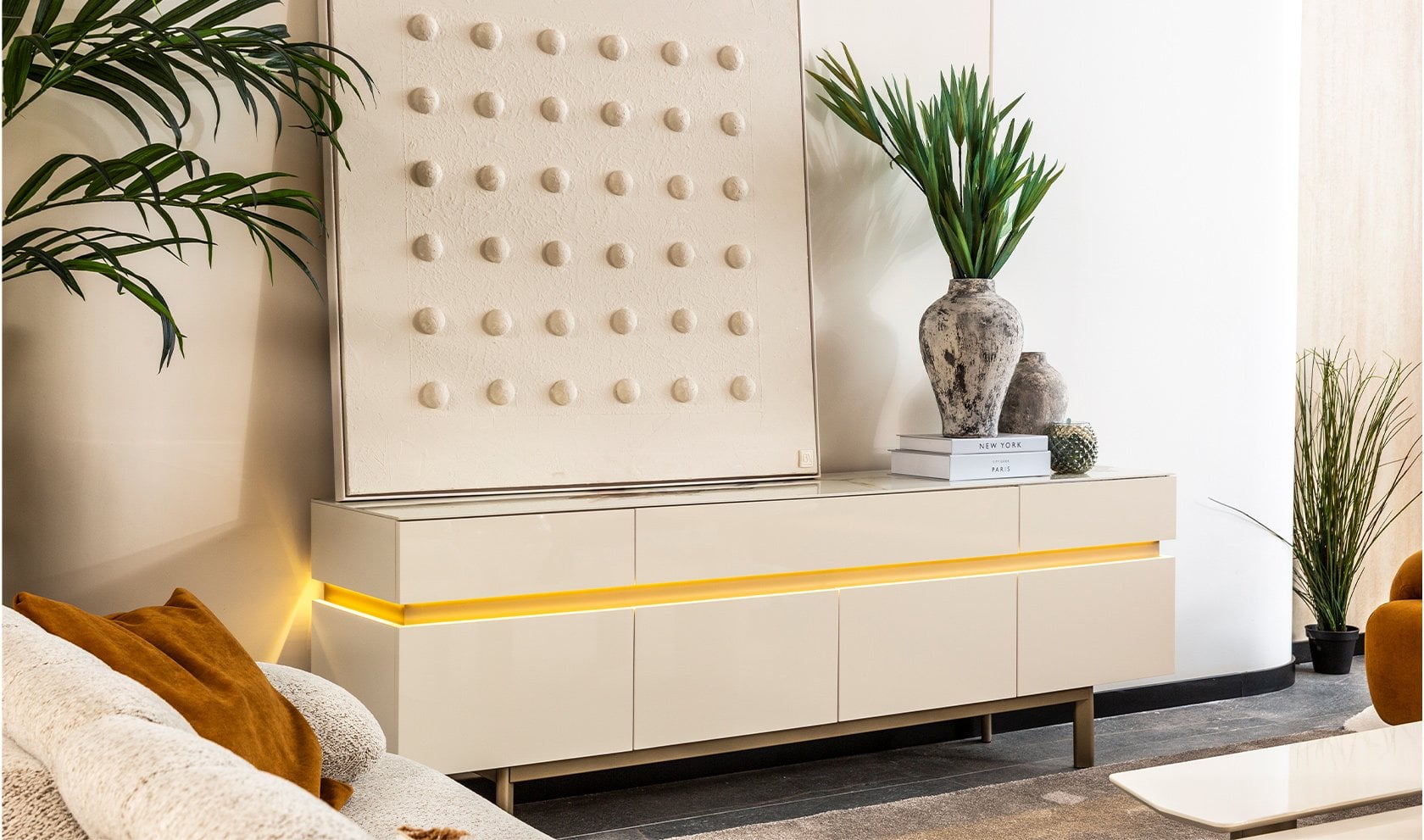 Anka TV Ünitesi - Porselen