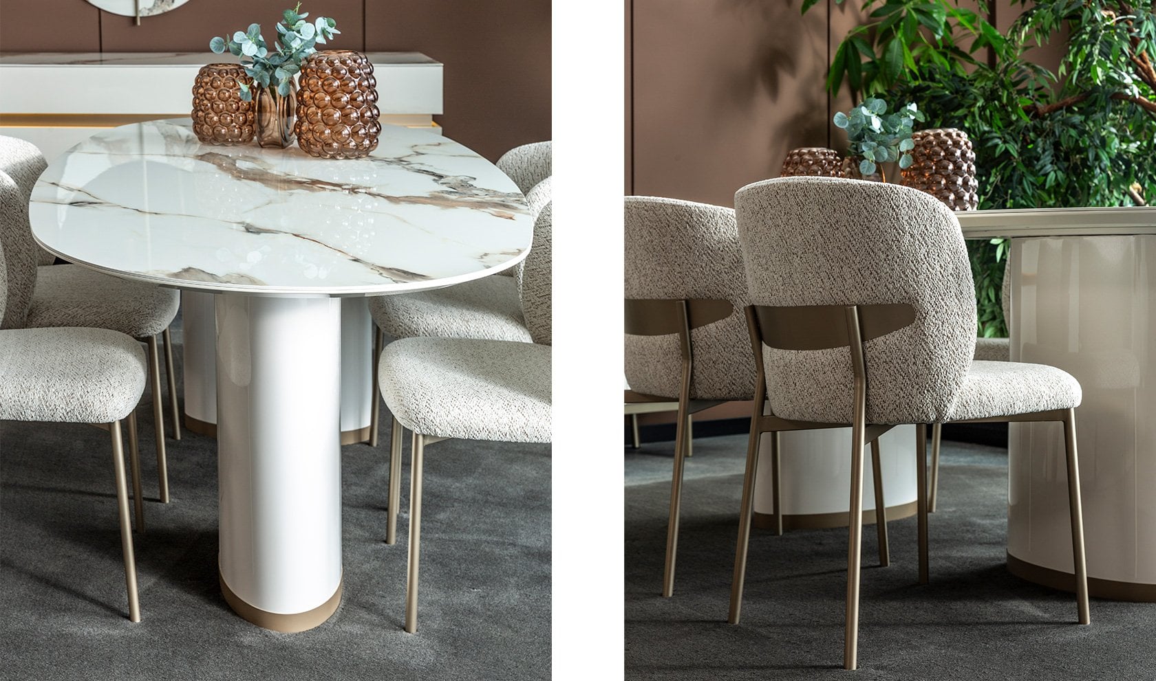 Anka Yemek Odası Takımı Porselen