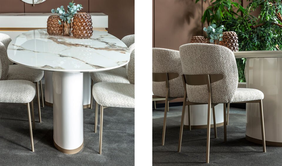 Anka Yemek Odası Takımı Porselen