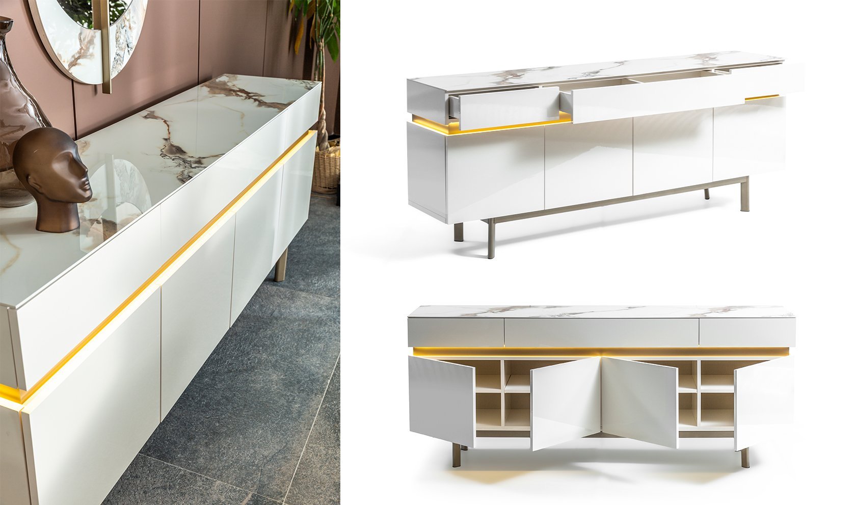 Anka Yemek Odası Takımı Porselen