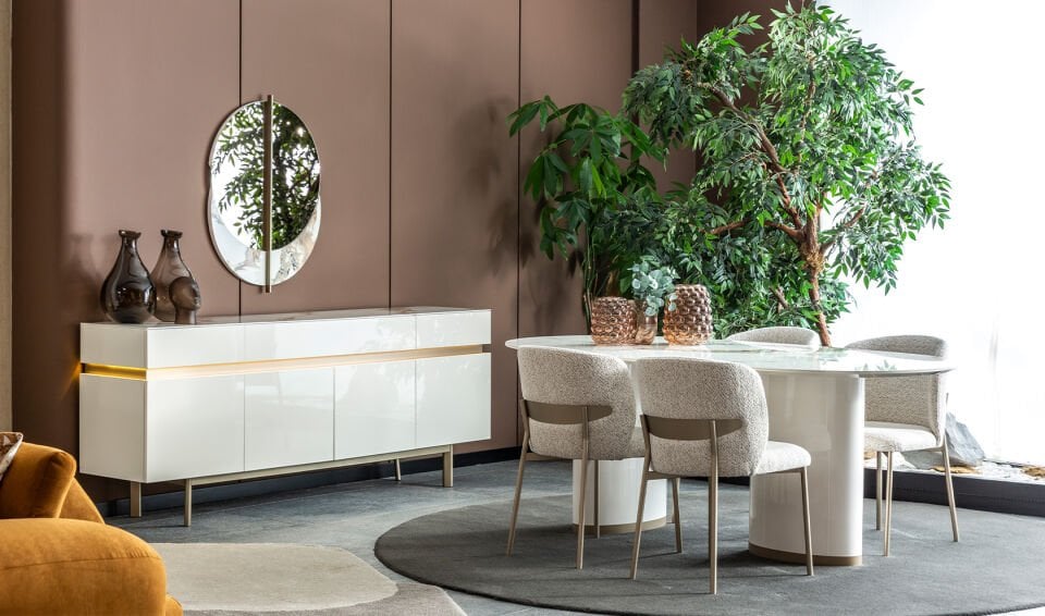 Anka Yemek Odası Takımı Porselen