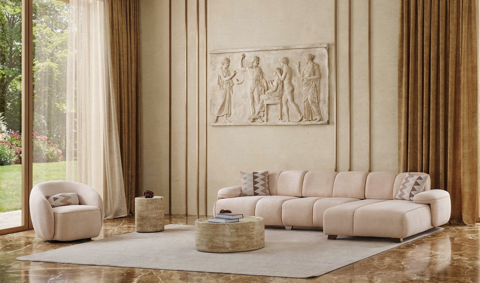 Range Mini Köşe Koltuk Takımı