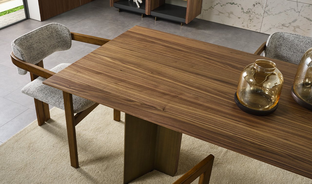 Pietra Ahşap Yemek Odası Takımı