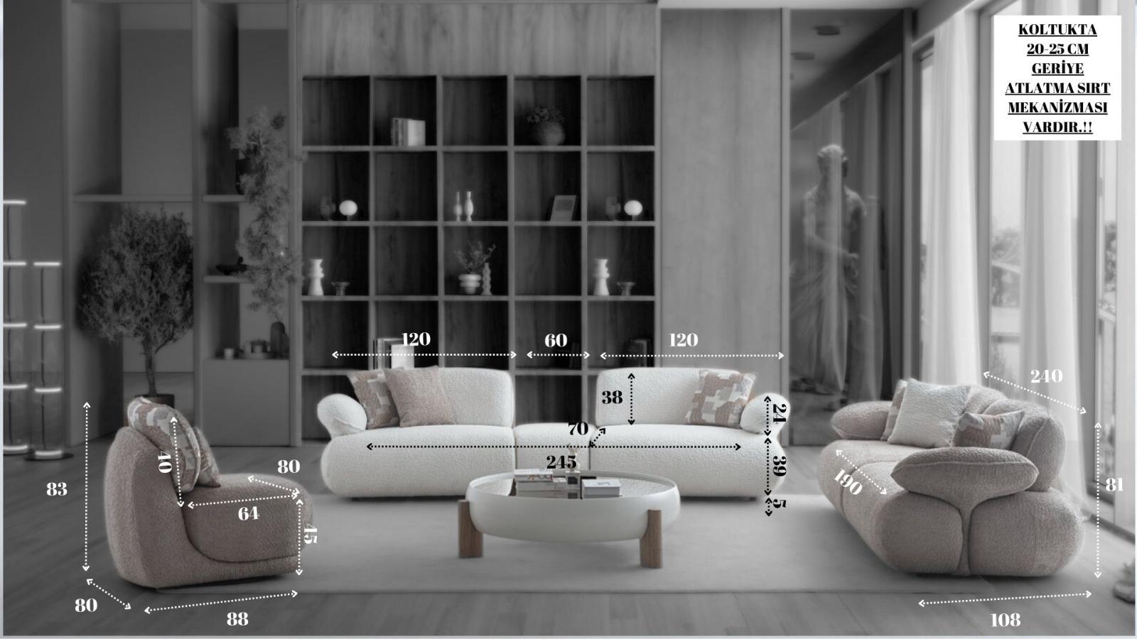 Orlando Koltuk Takımı