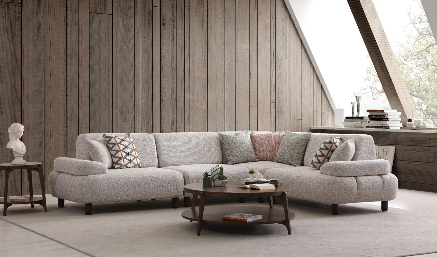 Saray Mini Köşe Koltuk Takımı