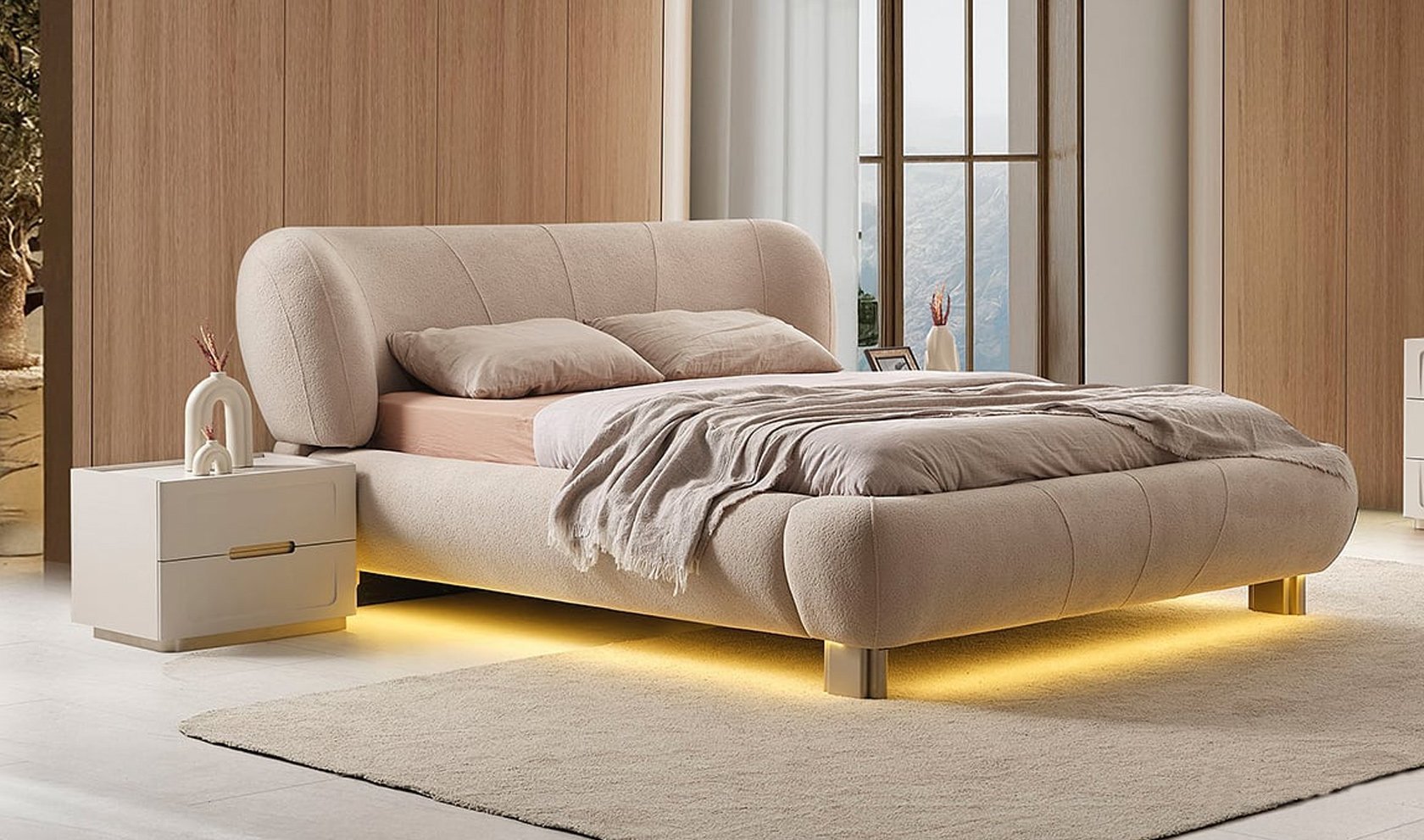 Aspera Yatak Odası Takımı | Ekru