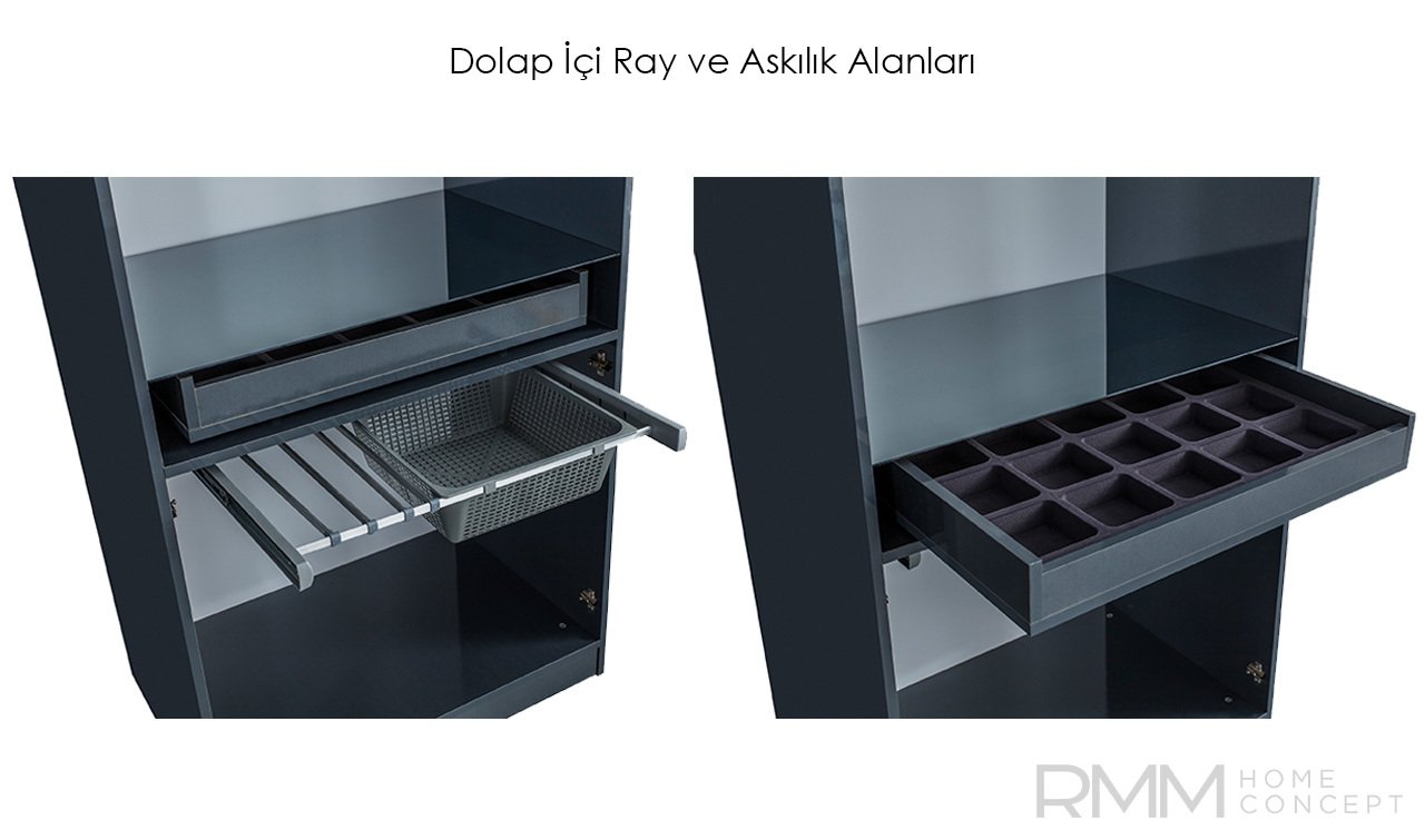 Parma Giyinme Odası - Köşe Dolap