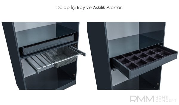 Parma Giyinme Odası - Köşe Dolap