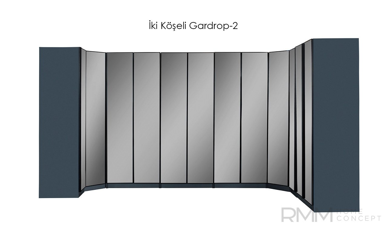 Parma Giyinme Odası - Köşe Dolap