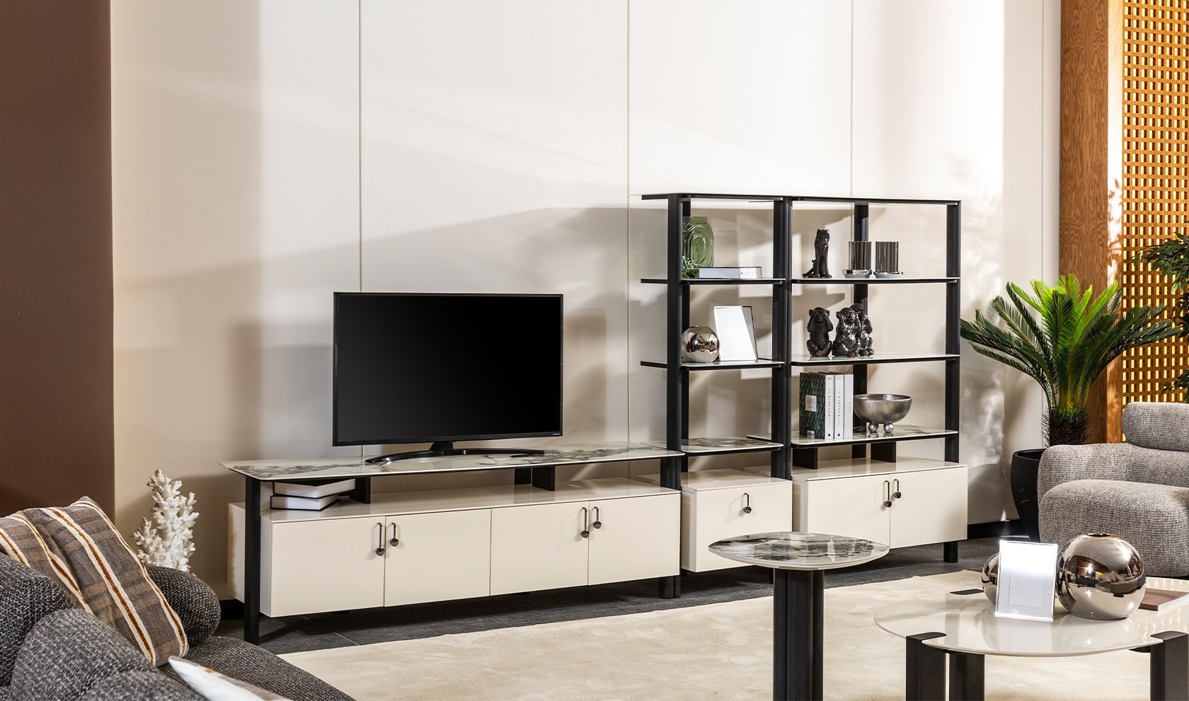 Hera TV Ünitesi - Porselen