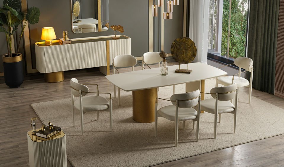 Topkapı Luxury Yemek Odası Takımı