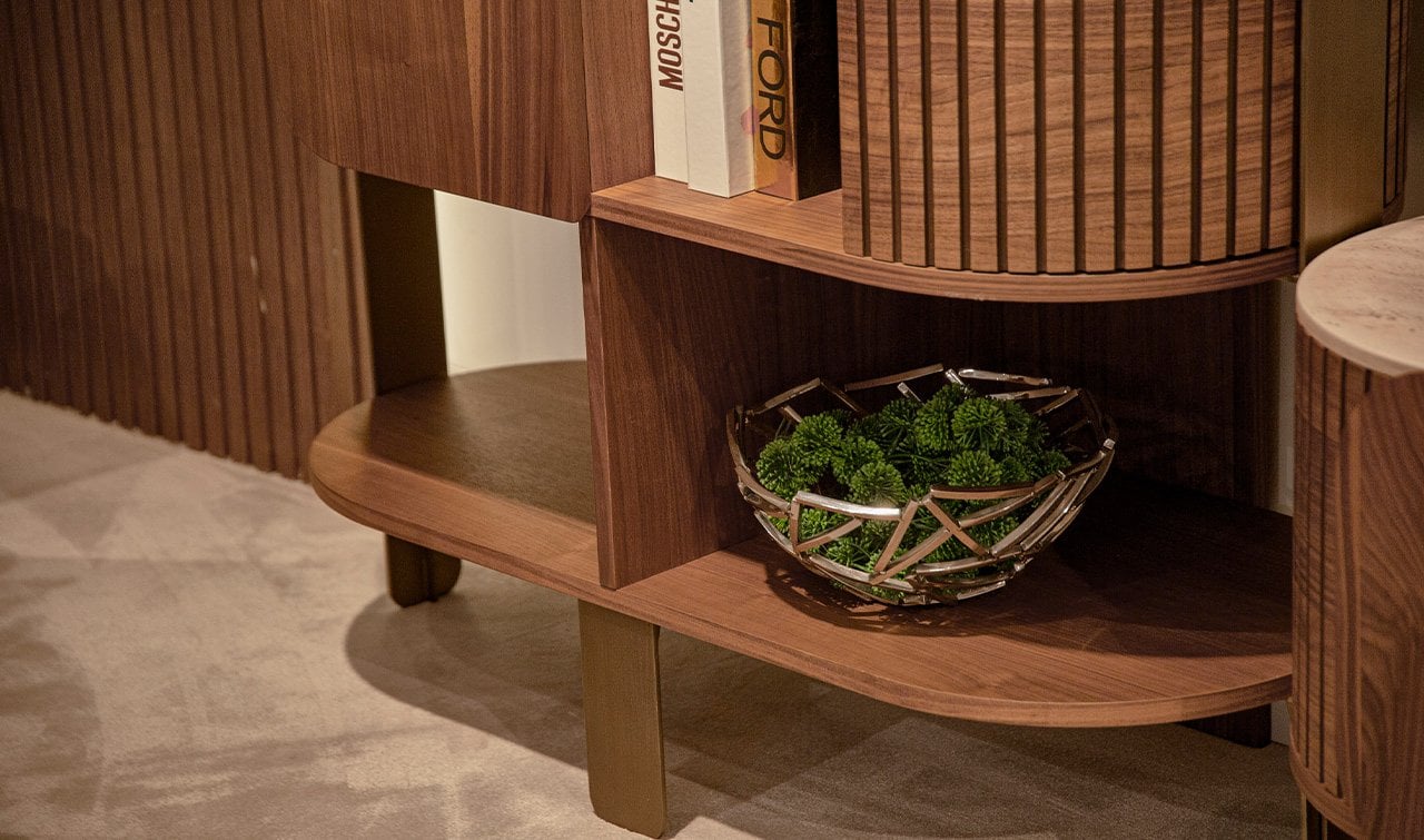 Bronze Ahşap TV Ünitesi