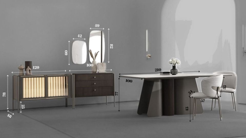 Cold Yemek Odası Takımı