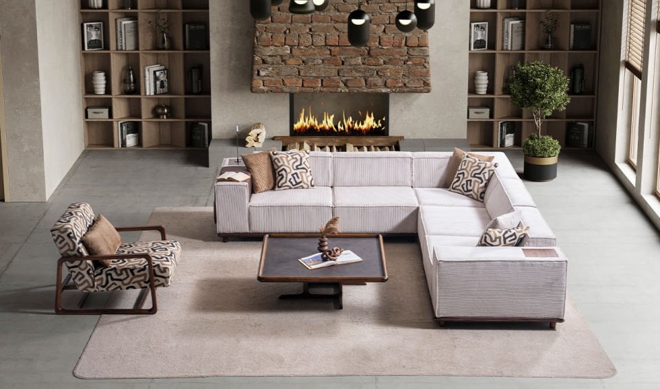 Puffy Köşe Koltuk Takımı