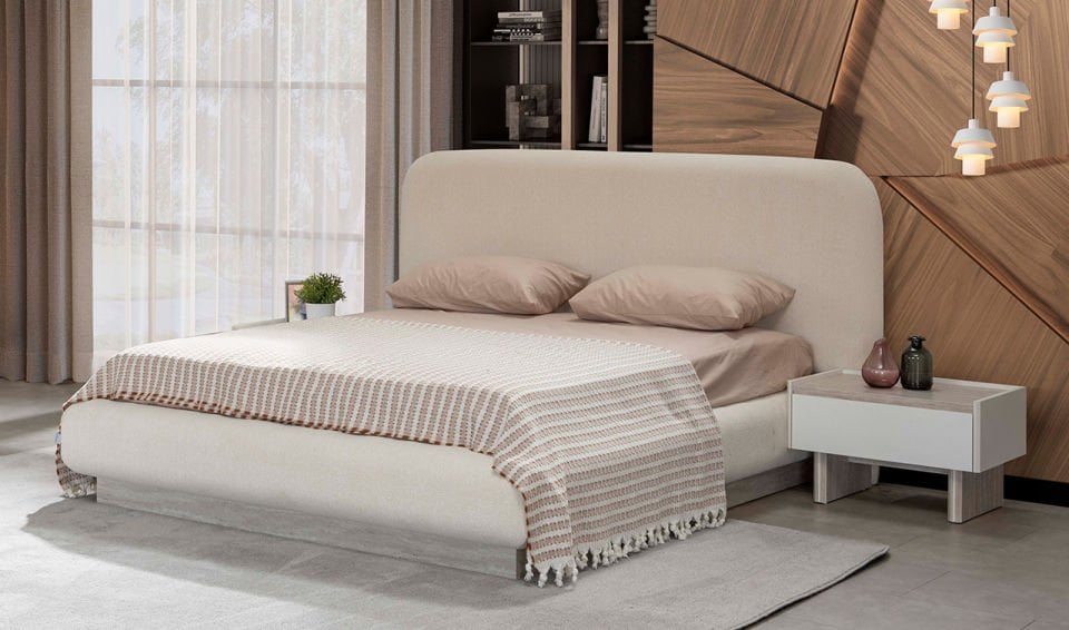 Merkür Yatak Odası Takımı Bazalı