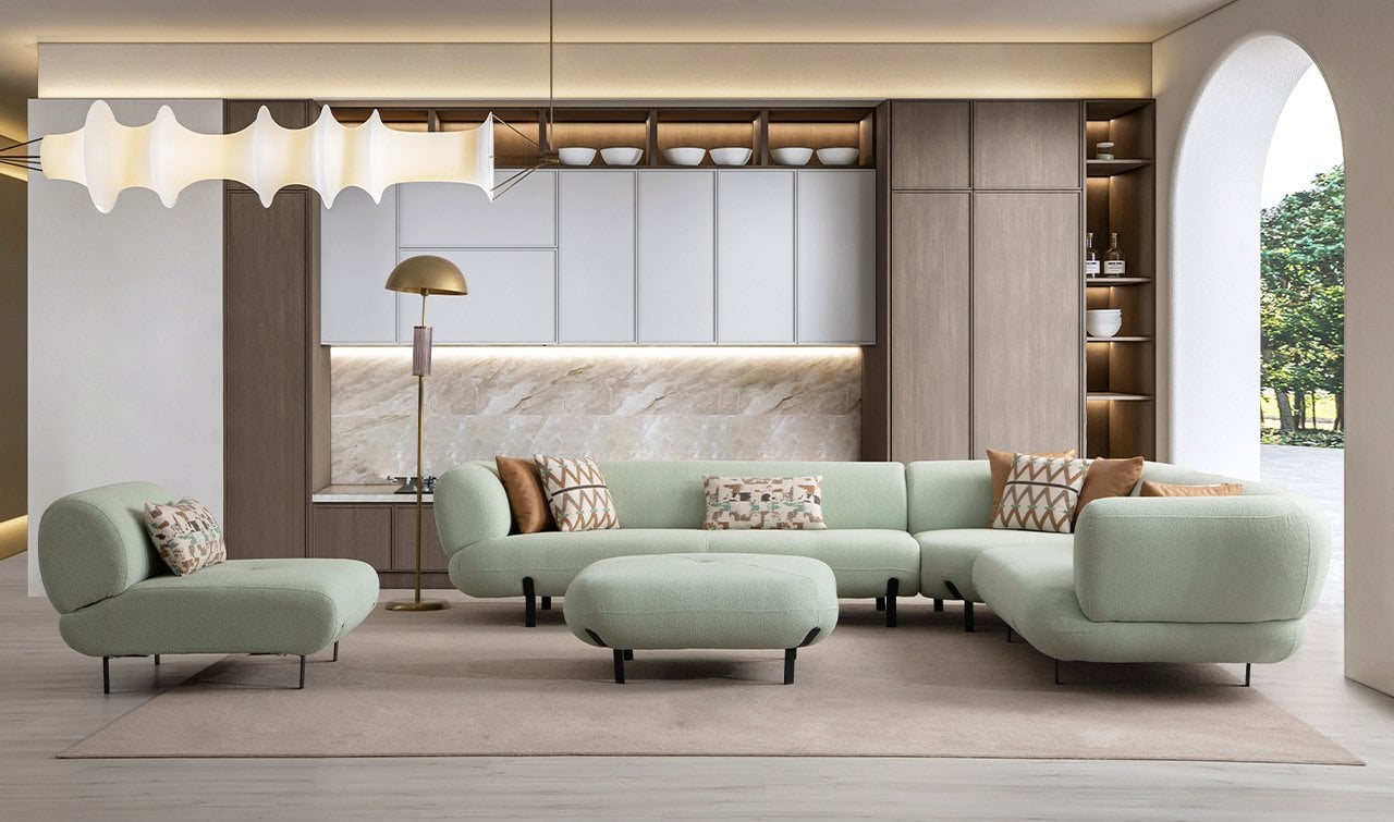 Manetti Modüler Köşe Takımı