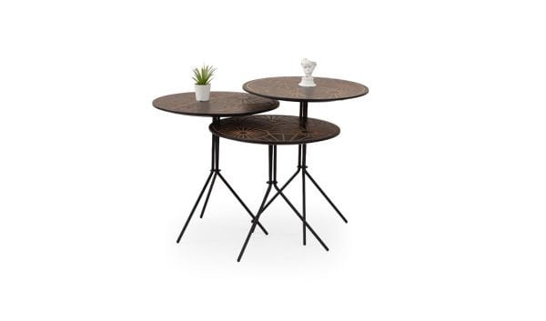 Sunday Ahşap Zigon Sehpa