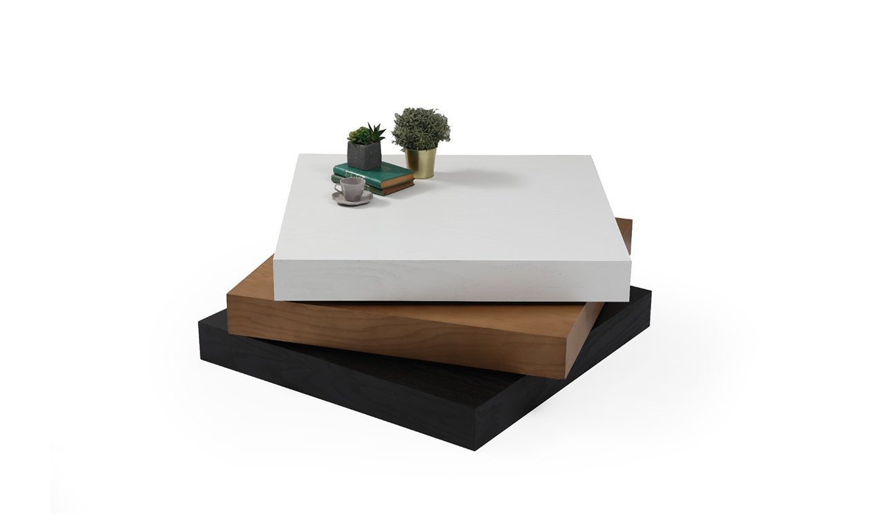 Triple Kare Orta Sehpa