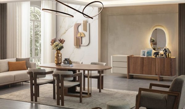 Soho Ahşap Yemek Odası Takımı