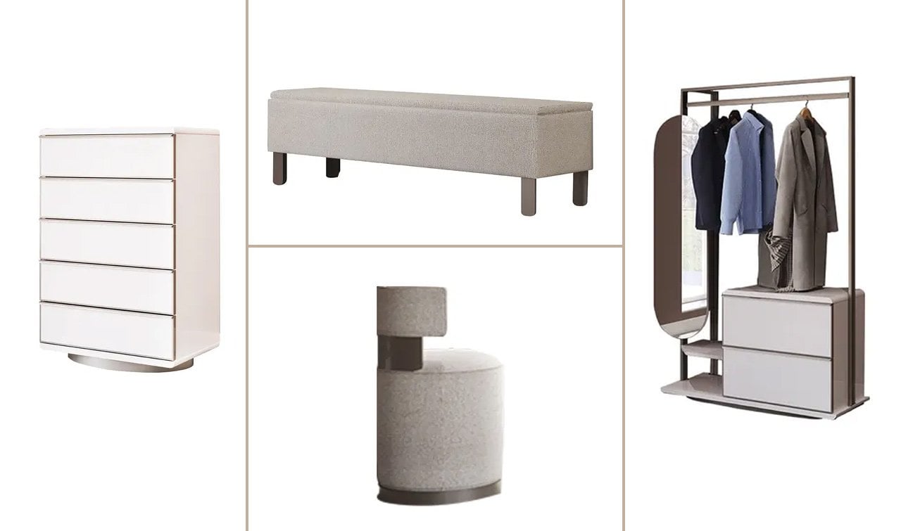 Pamukkale 10 Kapaklı Yatak Odası Takımı