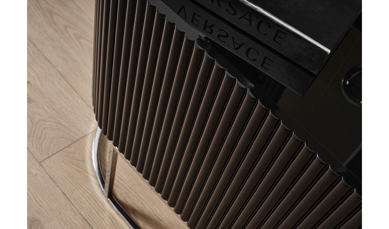 Gucci Luxury Tv Ünitesi - Siyah & Krom