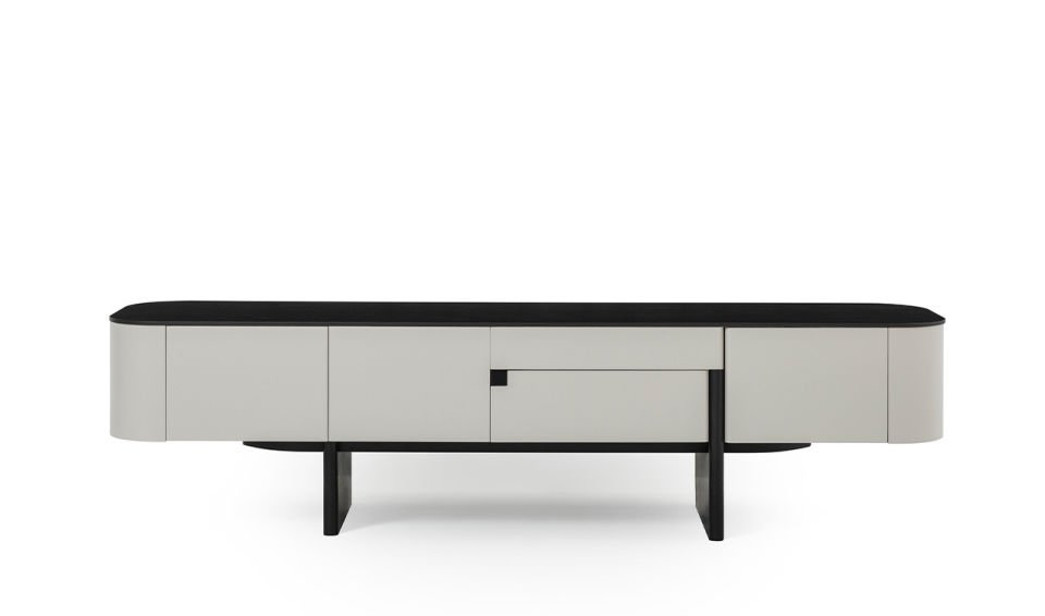 Delta Tv Ünitesi | Gri & Siyah