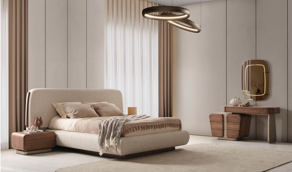 Valencia Yatak Odası | Köşe Dolap