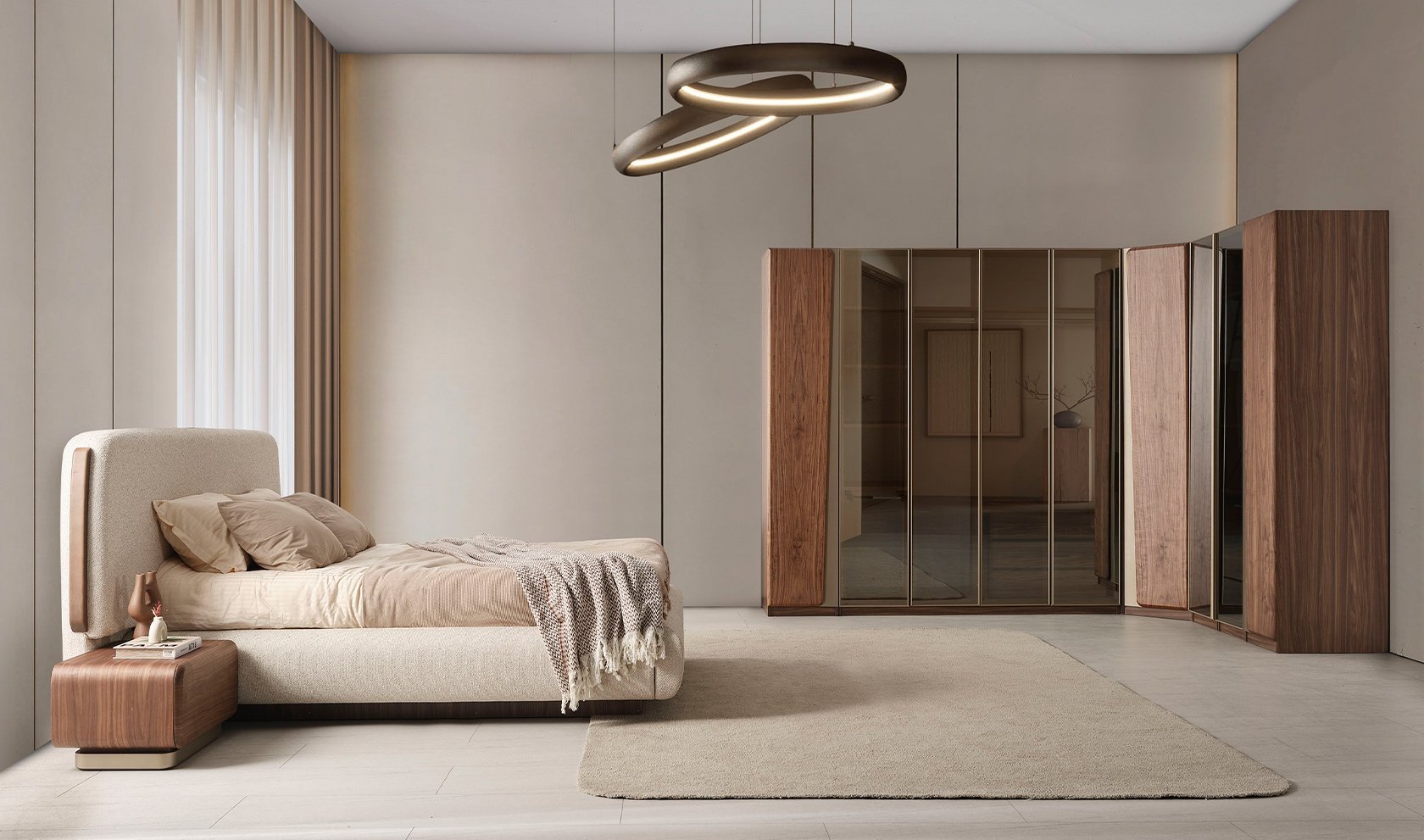 Valencia Yatak Odası | Köşe Dolap