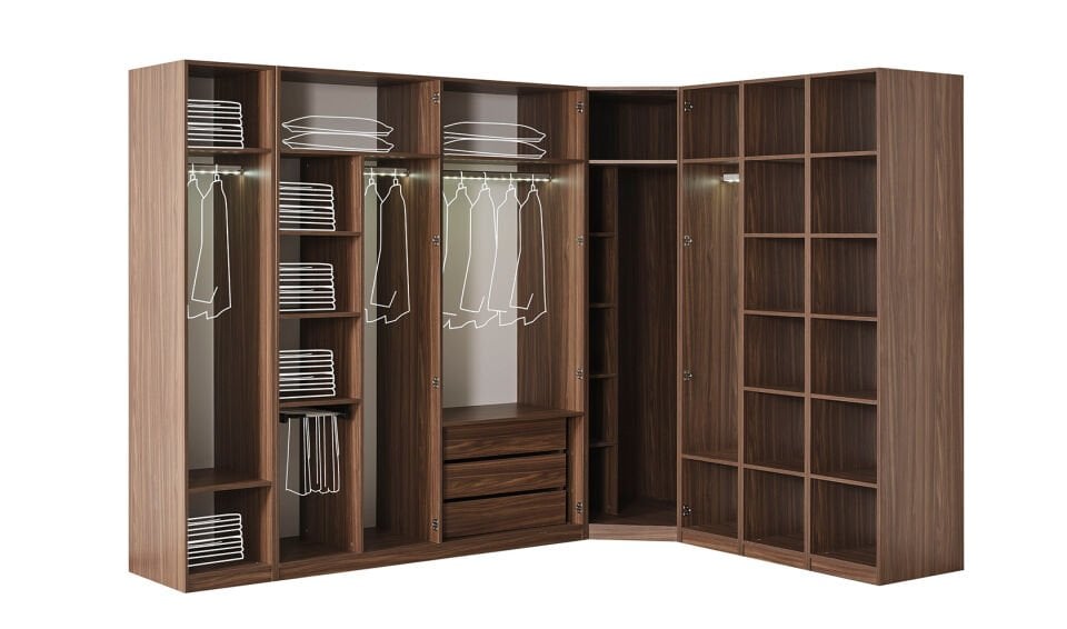 Valencia Yatak Odası | Köşe Dolap