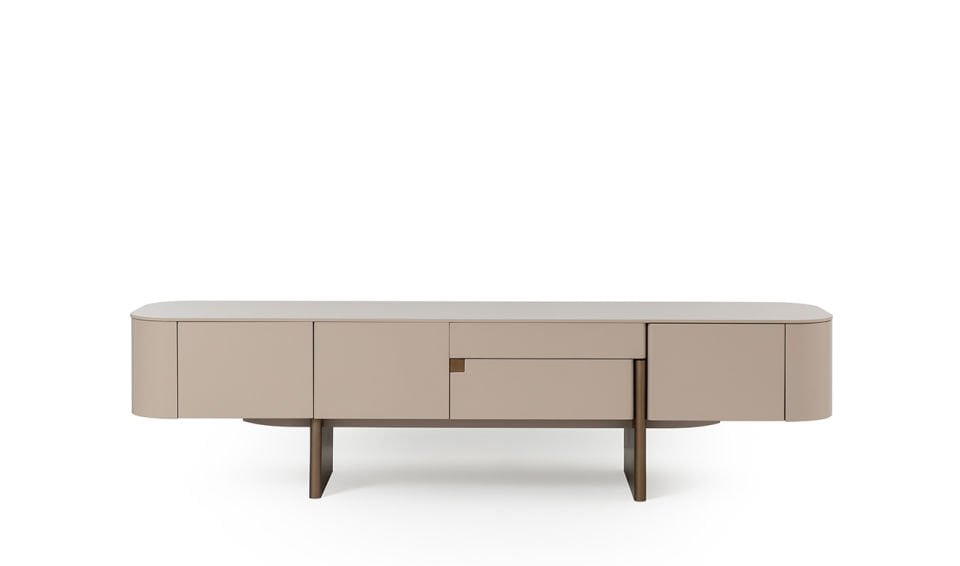 Delta Tv Ünitesi | Bej & Bronze