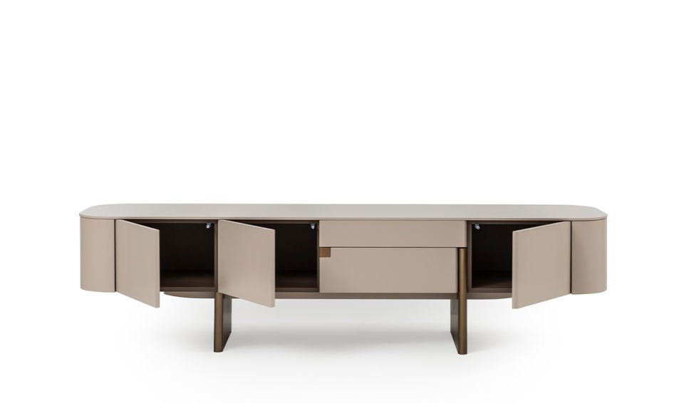 Delta Tv Ünitesi | Bej & Bronze