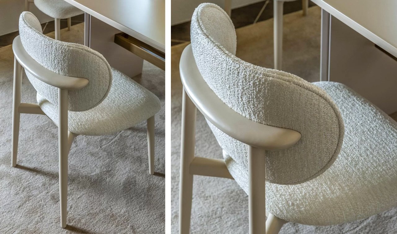 Dante Sandalye | Ahşap Ayak