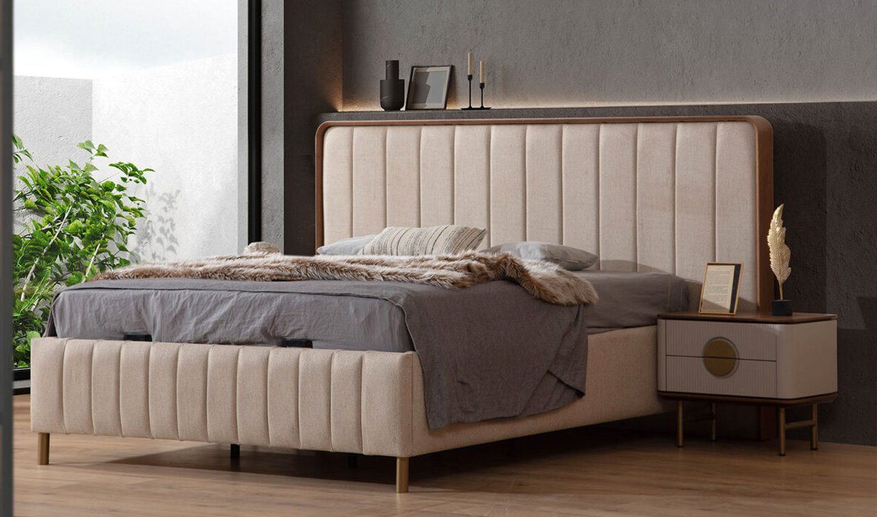 Viola Ahşap Yatak Odası Takımı