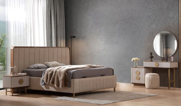 Viola Ahşap Yatak Odası Takımı