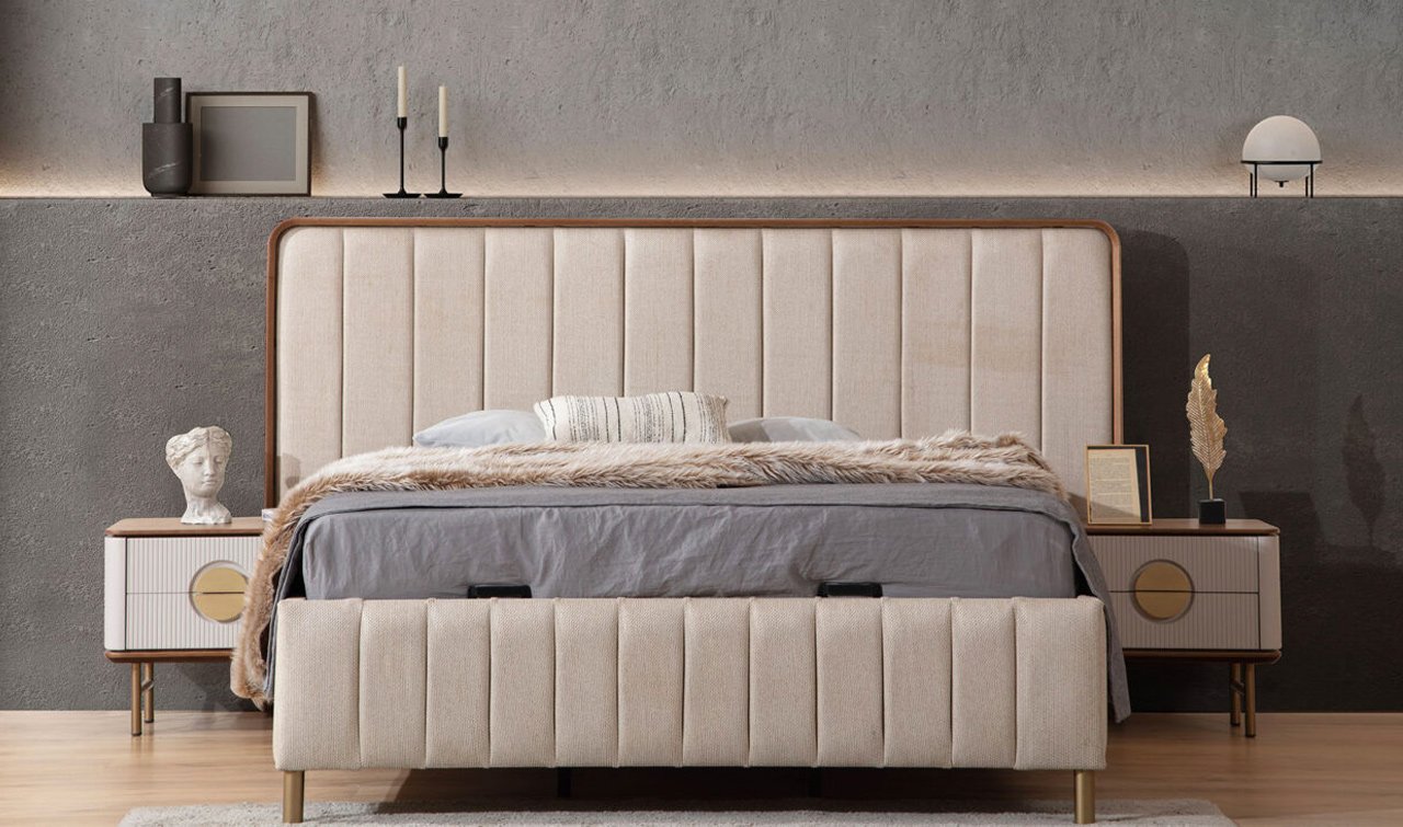 Viola Ahşap Yatak Odası Takımı