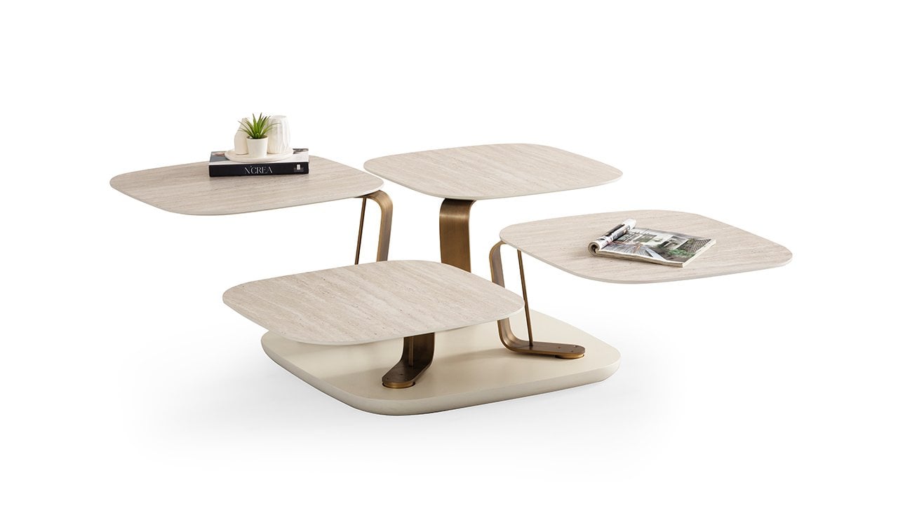 Bentley Orta Sehpa | Traverten