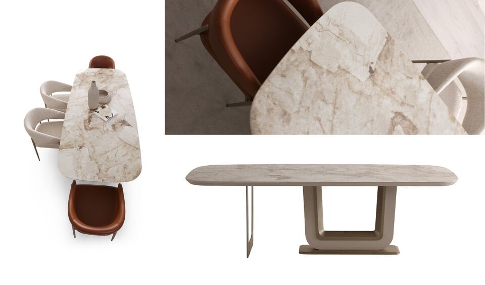 Hermes Yemek Odası Takımı