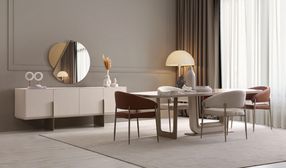 Hermes Yemek Odası Takımı