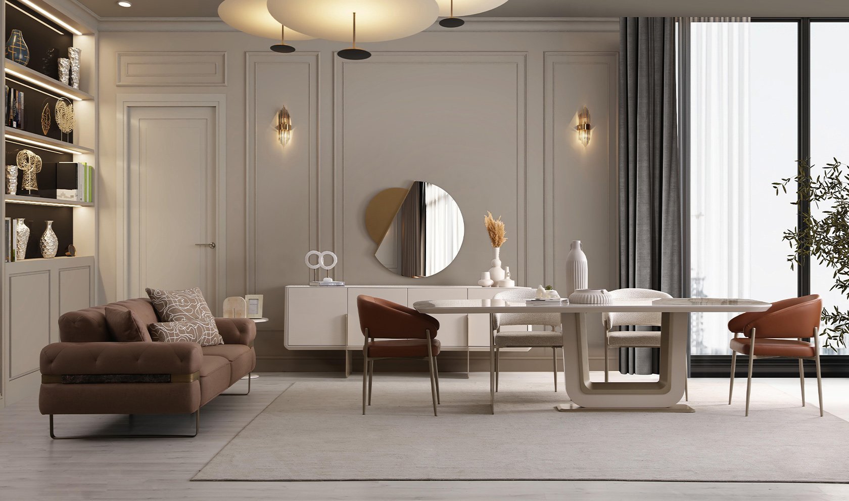 Hermes Yemek Odası Takımı