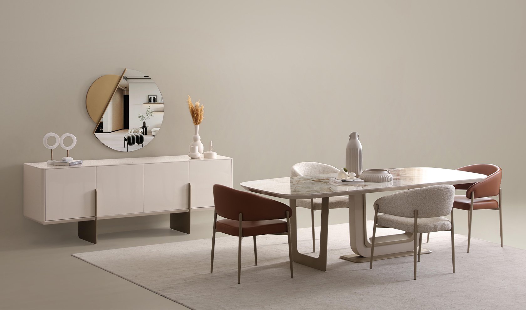 Hermes Yemek Odası Takımı